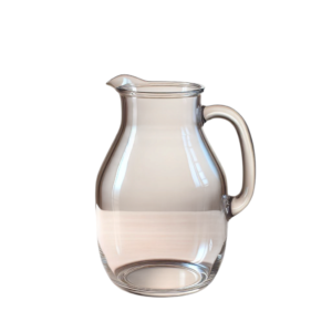 Jarra de Cristal para Jugos y otras bebidas